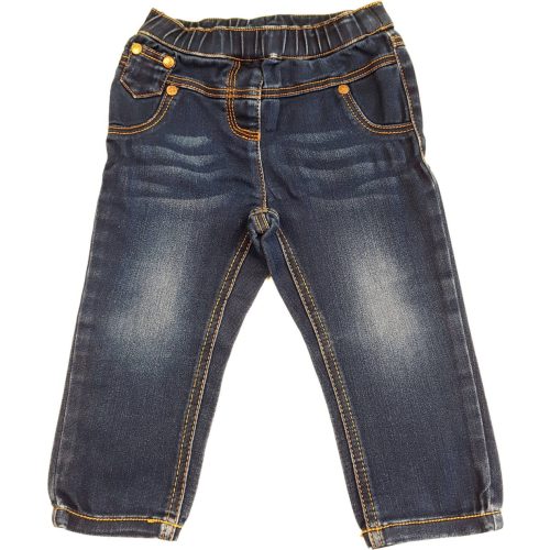 Koptatott sötétkék jeggings (80)