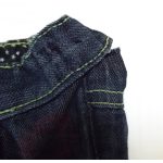 Zöld cérnás koptatott farmer (68)