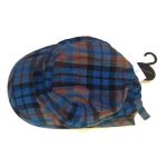 Primark kockás fiú sapka -152-164 (ÚJ)