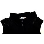 Fekete csipkés felső (140)