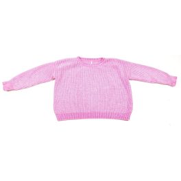 Pink zseníliapulóver (128)