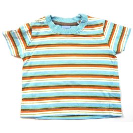 Kék-narancs csíkos felső (62)