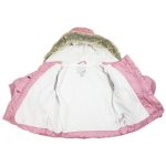 Rózsaszín kislány pufikabát (80)