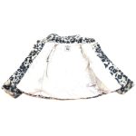 Hópárducmintás szőrmekabát (140)