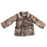 Barna szőrmekabát (110)