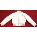 Fehér-rózsaszín télikabát (140)