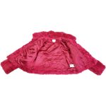 Piros Next szőrmekabát (140)