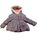 Lilásszürke télikabát (80)