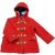 Piros szövetkabát (98)