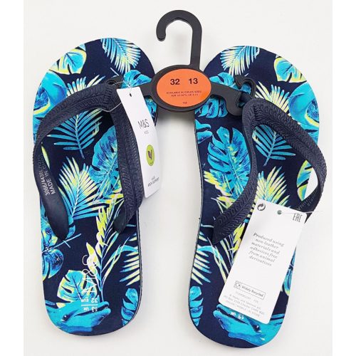 M&S fiú papucs - 32 (ÚJ)