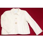 Krémszínű lányka kiskabát - 140