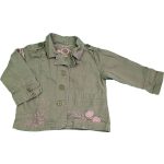 Hímzett keki kabát (86)