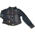 Sötétkék farmerkabát (116)