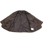 Csíkos sötétbarna zakó (98)