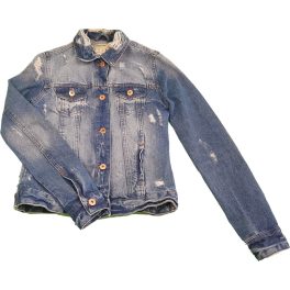 Denim Co. szaggatott női farmerdzseki - 32