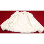 Szőrmés ekrü kabát (92)