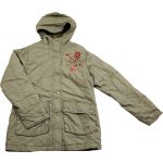 Mills virágos lányka kabát - 164-170 (ÚJ)