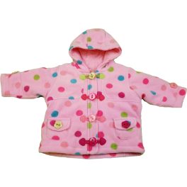 Pöttyös rózsaszín kabát (74)