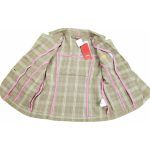 S.Oliver kockás kislány blézer - 104-110 (ÚJ)