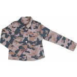 Terepmintás bézs vászonkabát (134)