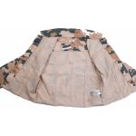 Terepmintás bézs vászonkabát (134)