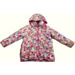 Pöttyös rózsaszín kabát (116)