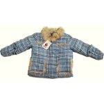 Ladybird kockás kisfiú kabát - 62 (ÚJ)