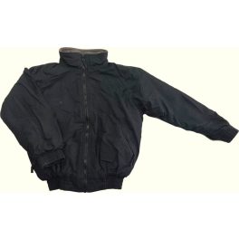 Fekete, bélelt dzseki (134-140)