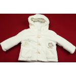 Baglyos ekrü plüss kabát (80)