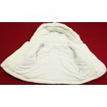 Baglyos ekrü plüss kabát (80)