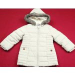 Gyöngyházfényű bézs télikabát (92)