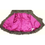 F&F barna műszőrme kabát (140)