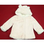Nutmeg szőrmés kislány kabát - 80