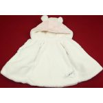 Nutmeg szőrmés kislány kabát - 80