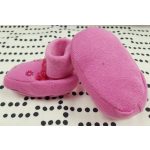 Virágos kislány kocsicipő - 68-80 (ÚJ)