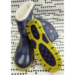 Bélelt kisfiú gumicsizma - 30-31 (ÚJ)