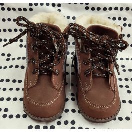 Siseta szőrmés kisfiú bakancs - 19 (ÚJ)