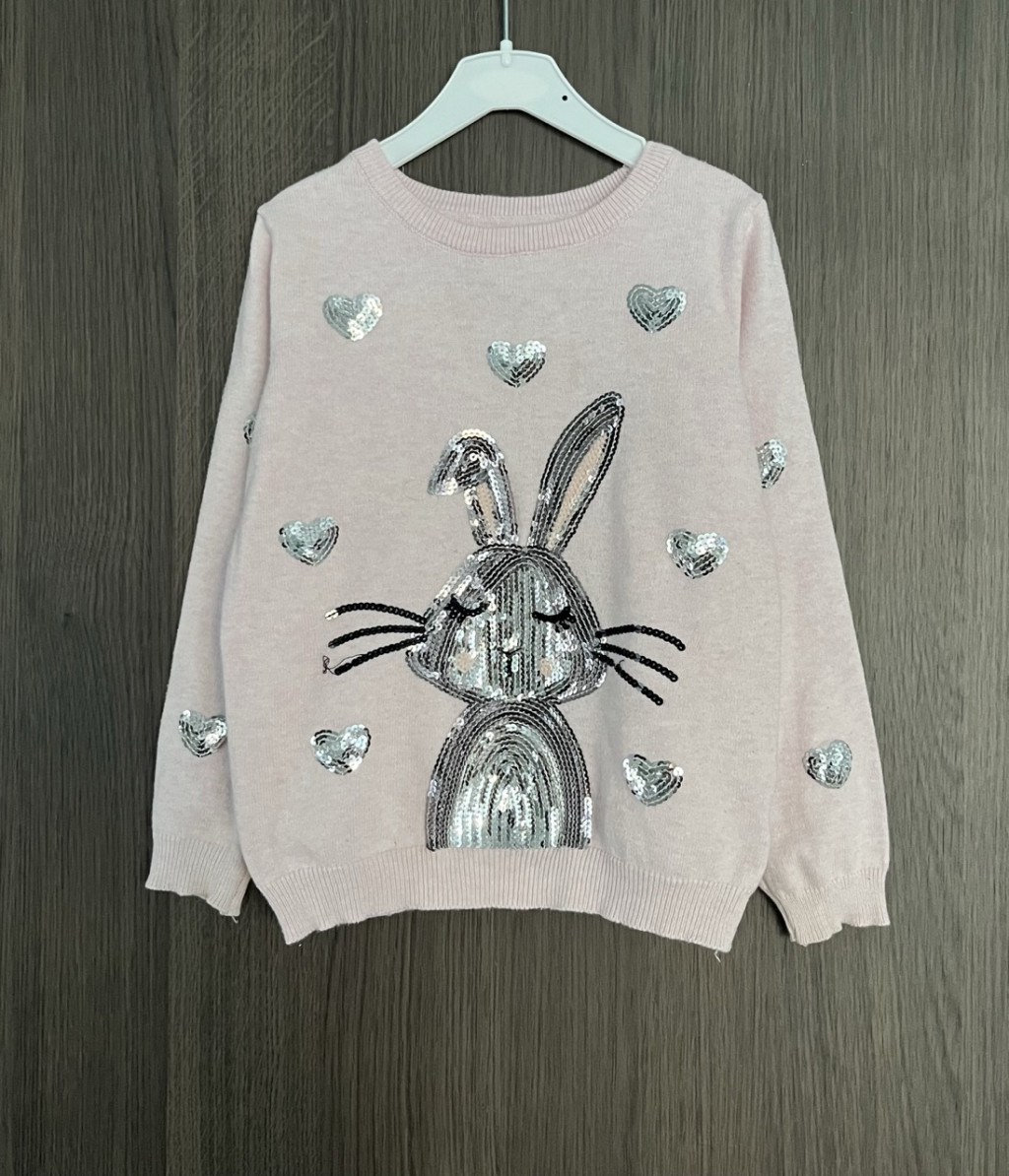Primark nyuszis pulóver - 104